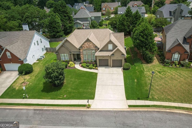 1511 Rocky Knoll Ln, Dacula, GA 30019 - aerial view of residential area