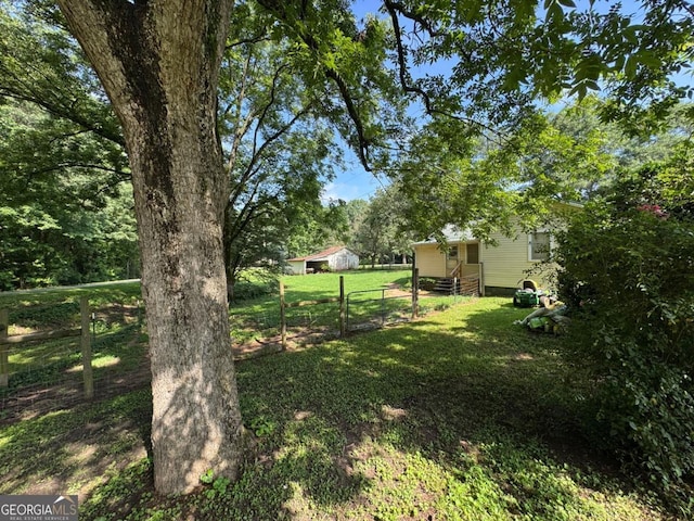 56 Harry Pauls Rd, Danielsville, GA 30633 - view of yard