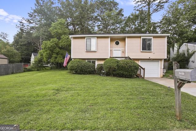 1271 Muirforest Ln, Stone Mountain, GA 30088 - split foyer home with driveway and a garage