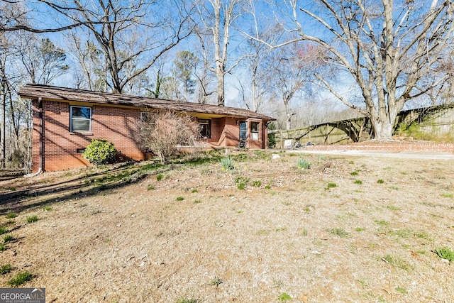 2522 Frost Dr SW, Marietta, GA 30008 - view of front of house featuring brick siding
