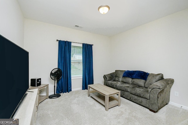 232 Shelton Cir, Temple, GA 30179 - carpeted living area with baseboards