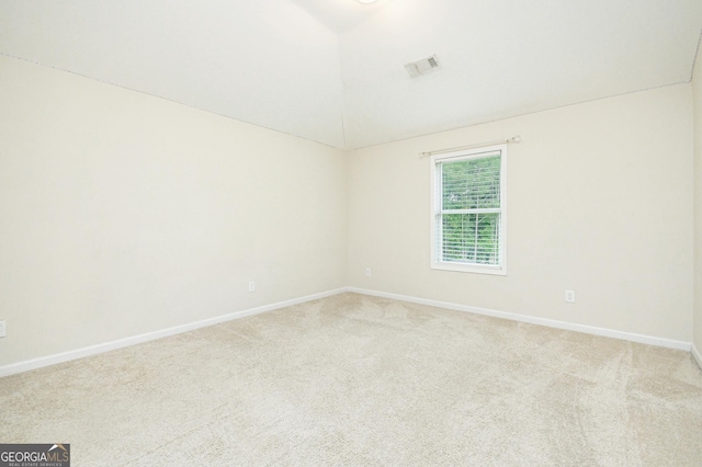 232 Shelton Cir, Temple, GA 30179 - carpeted spare room with lofted ceiling and baseboards