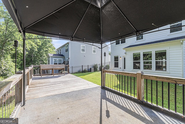 129 Academy Ln, Canton, GA 30114 - view of patio / terrace