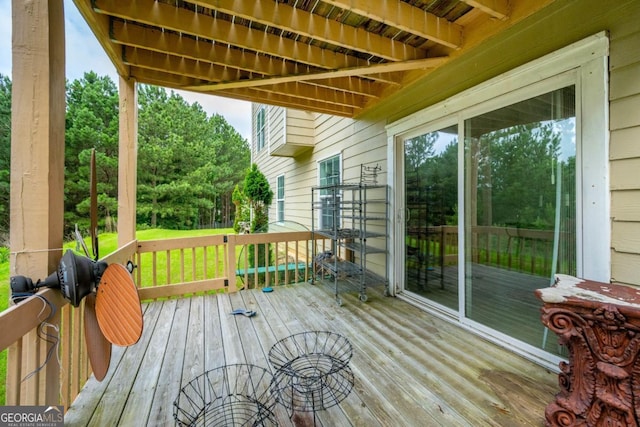 773 Van Briggle Path, Sugar Hill, GA 30518 - view of wooden deck
