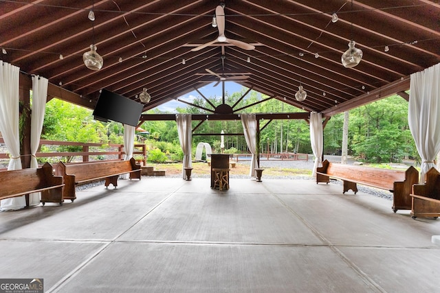 1572 Azalea Dr, Lawrenceville, GA 30043 - surrounding community featuring a gazebo and a patio area