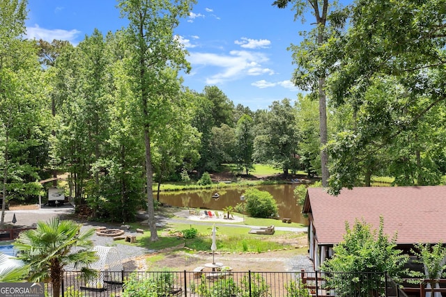 1572 Azalea Dr, Lawrenceville, GA 30043 - surrounding community with a water view