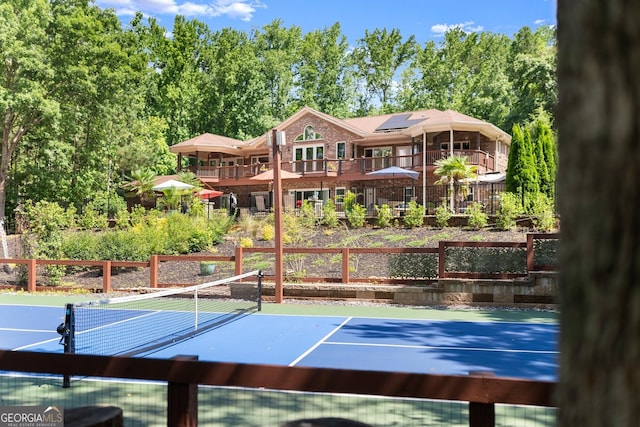 1572 Azalea Dr, Lawrenceville, GA 30043 - view of tennis court