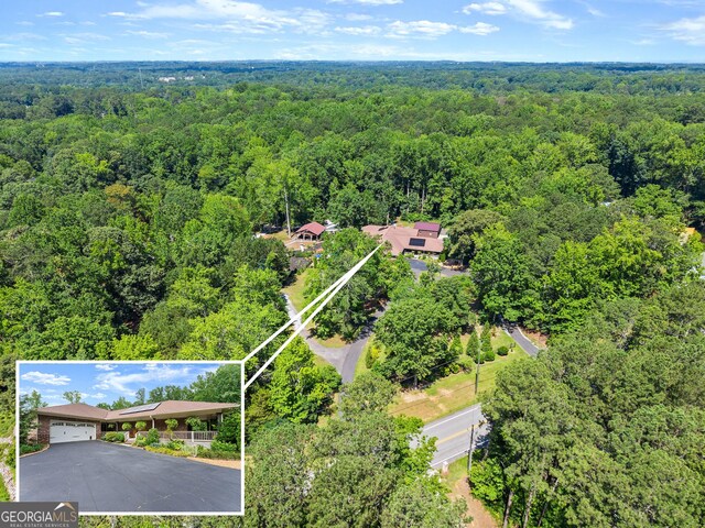 1572 Azalea Dr, Lawrenceville, GA 30043 - bird's eye view of a forest
