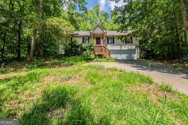3930 Pine Tree Ln, Gainesville, GA 30501 - ranch-style house with concrete driveway and a garage