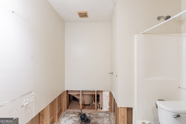 3930 Pine Tree Ln, Gainesville, GA 30501 - bathroom featuring toilet and a shower