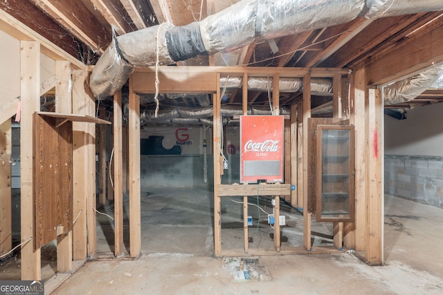 3930 Pine Tree Ln, Gainesville, GA 30501 - view of unfinished basement