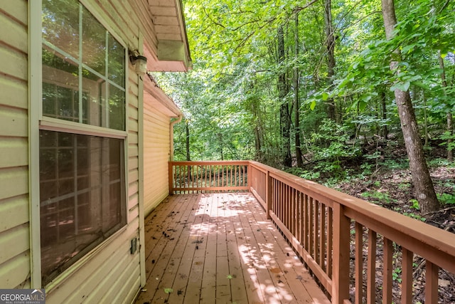 3930 Pine Tree Ln, Gainesville, GA 30501 - view of deck