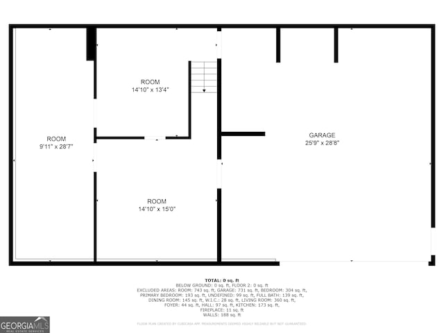 3930 Pine Tree Ln, Gainesville, GA 30501 - view of property floor plan