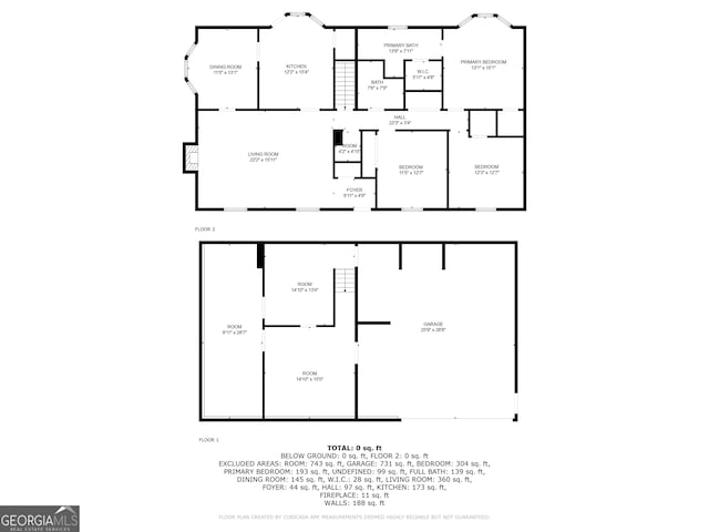 3930 Pine Tree Ln, Gainesville, GA 30501 - view of home floor plan