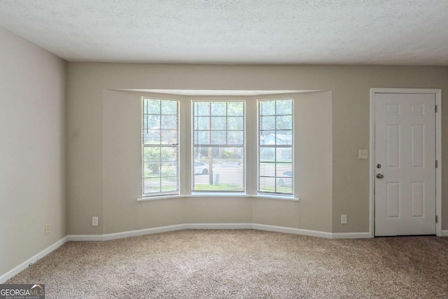 5207 Shawn Ln, Stone Mountain, GA 30088 - unfurnished room featuring carpet, plenty of natural light, and a textured ceiling