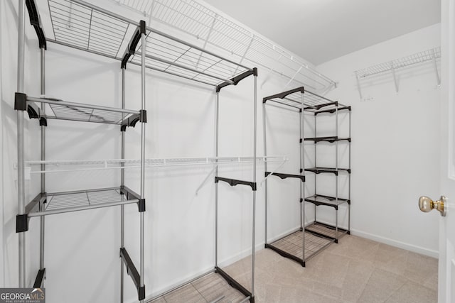13495 Spring View Dr, Alpharetta, GA 30004 - spacious closet featuring light colored carpet