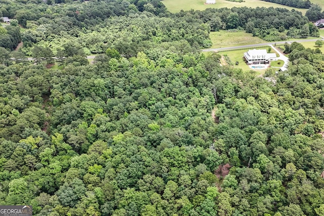 735 Firetower Rd, Thomaston, GA 30286 - aerial view of a heavily wooded area