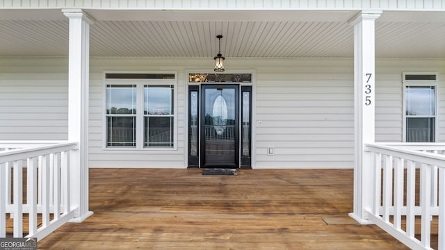 735 Firetower Rd, Thomaston, GA 30286 - property entrance featuring a porch