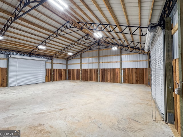 735 Firetower Rd, Thomaston, GA 30286 - garage featuring metal wall