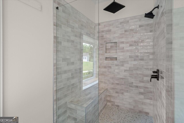 85 Geralds Pt, Wedowee, AL 36278 - bathroom featuring tiled shower