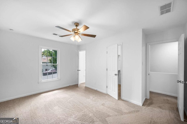 191 High Creek Dr, Roswell, GA 30076 - unfurnished bedroom featuring carpet flooring and a ceiling fan