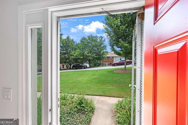 191 High Creek Dr, Roswell, GA 30076 - view of doorway to outside