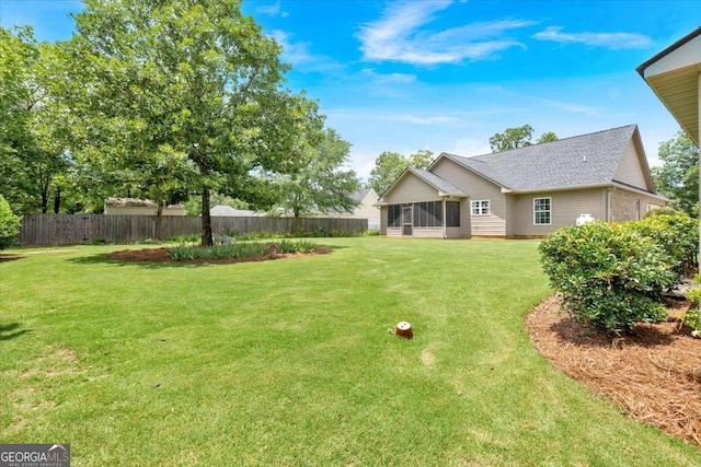 6 Majestic Oaks Way NE, Rome, GA 30165 - view of yard featuring a sunroom