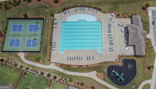 2159 Redfern, Dacula, GA 30019 - aerial view