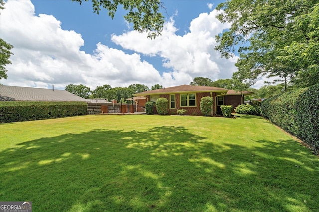 106 Lakeview Dr, Carrollton, GA 30117 - view of yard