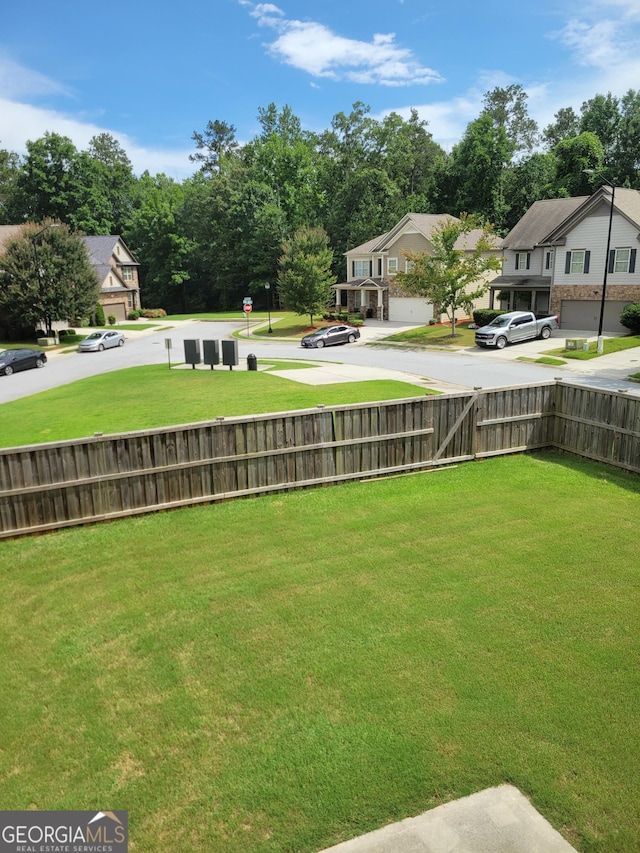 2424 Saint Andrews Rdg, College Park, GA 30337 - fenced backyard with a residential view