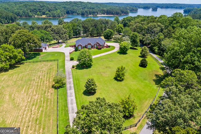 152 Lace Field Ln, Lavonia, GA 30553 - view of subject property with a nearby body of water