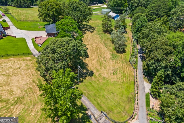 152 Lace Field Ln, Lavonia, GA 30553 - overview of rural landscape featuring a tree filled landscape