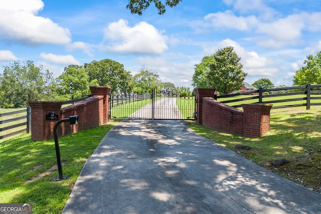152 Lace Field Ln, Lavonia, GA 30553 - view of gate
