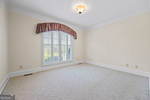 152 Lace Field Ln, Lavonia, GA 30553 - carpeted empty room with ornamental molding and baseboards