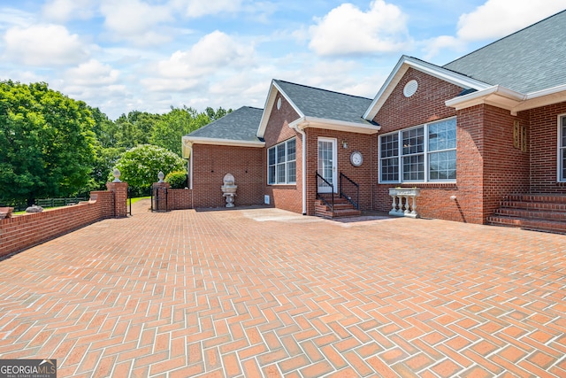 152 Lace Field Ln, Lavonia, GA 30553 - view of patio / terrace featuring entry steps