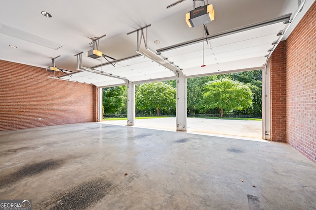 152 Lace Field Ln, Lavonia, GA 30553 - garage featuring a garage door opener