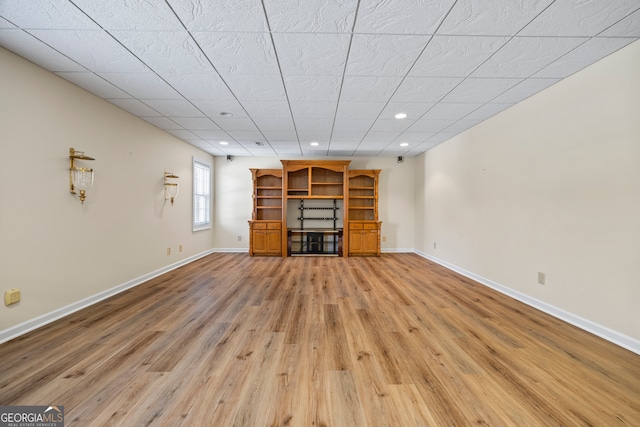 152 Lace Field Ln, Lavonia, GA 30553 - unfurnished living room featuring recessed lighting and light wood-type flooring