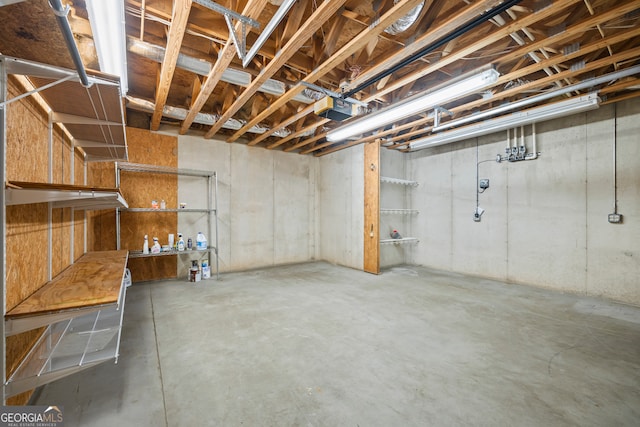 152 Lace Field Ln, Lavonia, GA 30553 - view of basement
