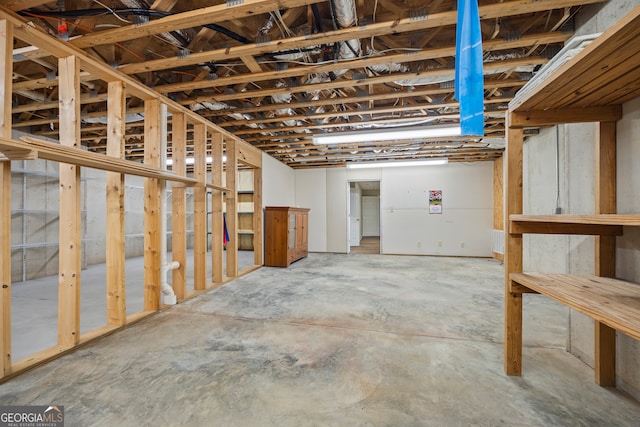 152 Lace Field Ln, Lavonia, GA 30553 - view of basement