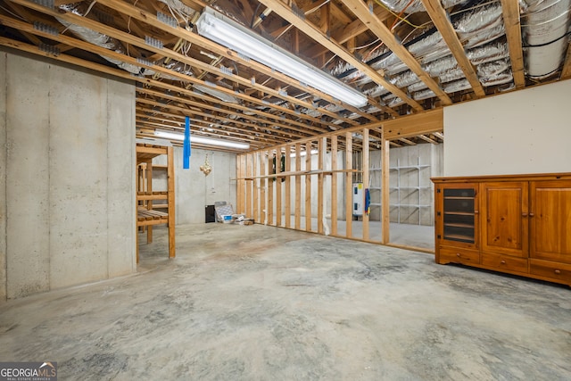 152 Lace Field Ln, Lavonia, GA 30553 - view of unfinished basement
