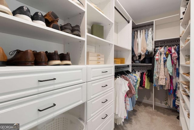 5414 Manteo Inlt, Peachtree Corners, GA 30092 - spacious closet with light colored carpet
