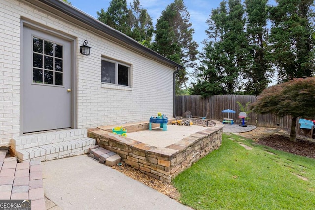 5414 Manteo Inlt, Peachtree Corners, GA 30092 - view of patio / terrace