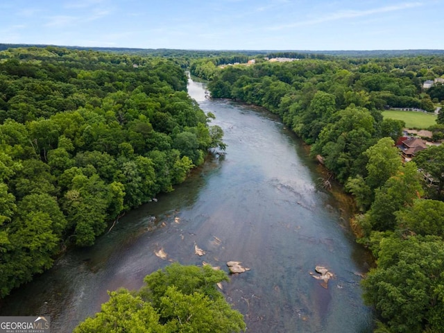 5414 Manteo Inlt, Peachtree Corners, GA 30092 - aerial overview of property's location with a forest