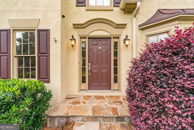 2864 Wyndcliff Ct, Marietta, GA 30066 - property entrance with stucco siding