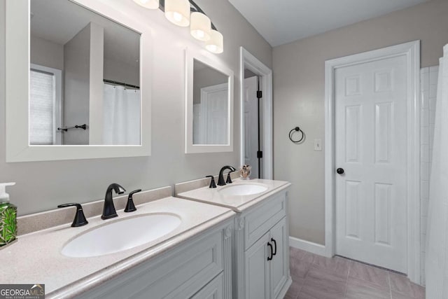 2864 Wyndcliff Ct, Marietta, GA 30066 - bathroom with double vanity