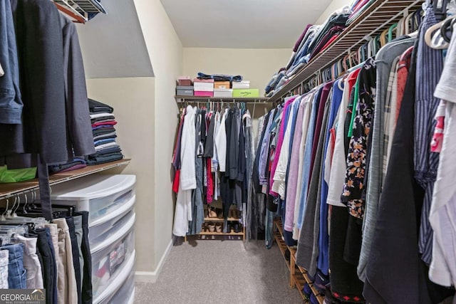 2864 Wyndcliff Ct, Marietta, GA 30066 - walk in closet featuring carpet floors