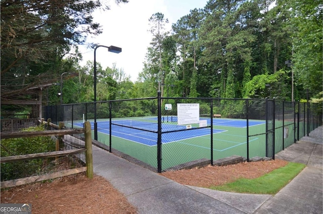 2864 Wyndcliff Ct, Marietta, GA 30066 - view of tennis court
