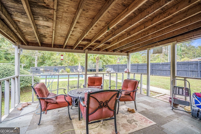 1083 Hampton Rd, Hampton, GA 30228 - view of sunroom / solarium