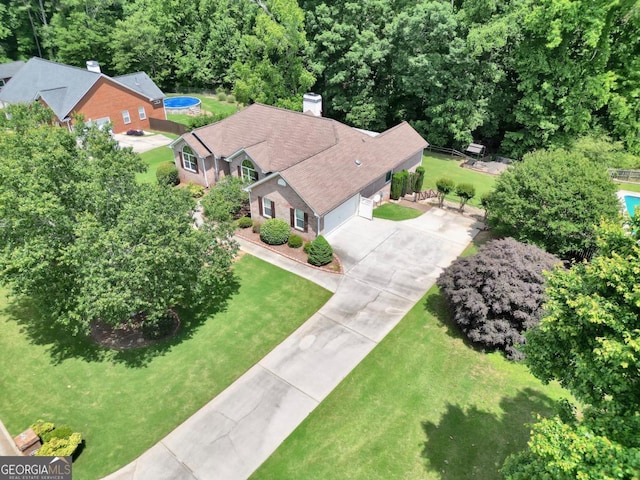 186 Ashley Dr, Mcdonough, GA 30252 - aerial view of property and surrounding area
