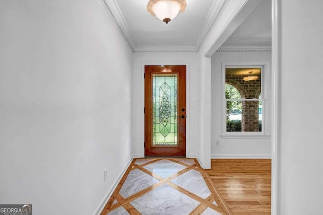 2585 Regency Dr E, Tucker, GA 30084 - entryway with ornamental molding and baseboards